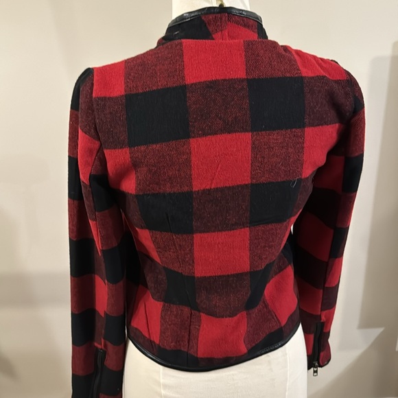 Dex red black jacket - Picture 3 of 5